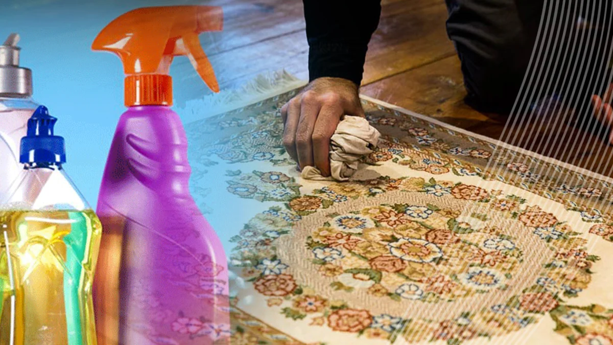 قویترین لکه‌‌‌‌‌‌بر فرش پاک کننده انواع لکه ها در تار و پود قالی